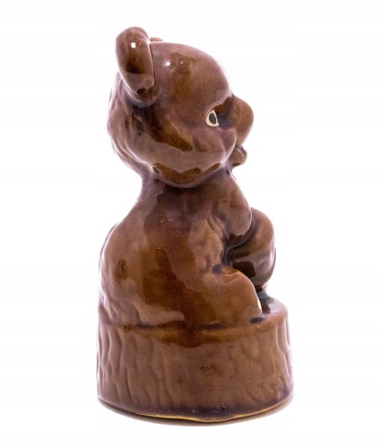 STARA PORCELANOWA FIGURKA MIŚ