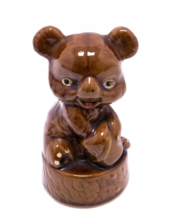STARA PORCELANOWA FIGURKA MIŚ