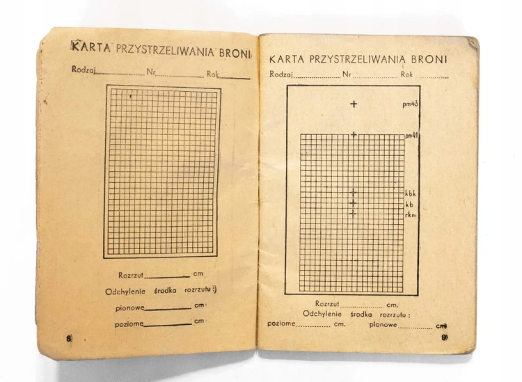 KSIĄŻECZKA STRZELECKA - 5 KOMPANIA, 2 PLUTON WP (PRL)