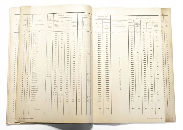 STATYSTYKA PORÓWAWCZA DOCHODÓW GOSPODARSTW WIELKOROLNYCH, POZNAŃ 1931