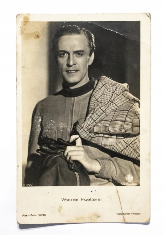 STARA POCZTÓWKA - WERNER FUETTERER 1944