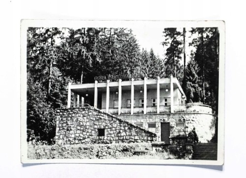 KRYNICA - DWORZEC KOLEJKI LINOWEJ 1963