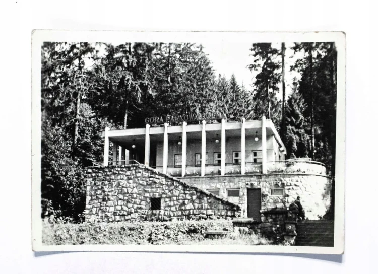 KRYNICA - DWORZEC KOLEJKI LINOWEJ 1963