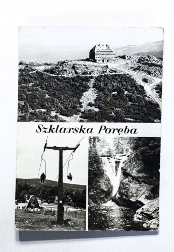 SZKLARSKA PORĘBA - SCHRONISKO NA SZRENICY, STACJA WYCIĄGU, WODOSPAD l. 60