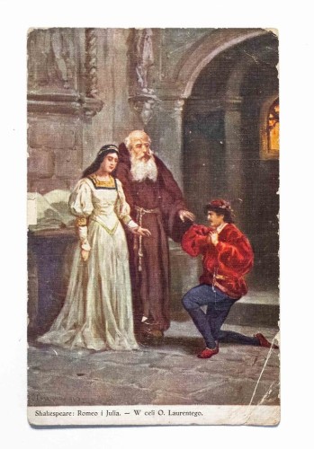 STARA POCZTÓWKA - OLSZEWSKI, ROMEO I JULIA II RP