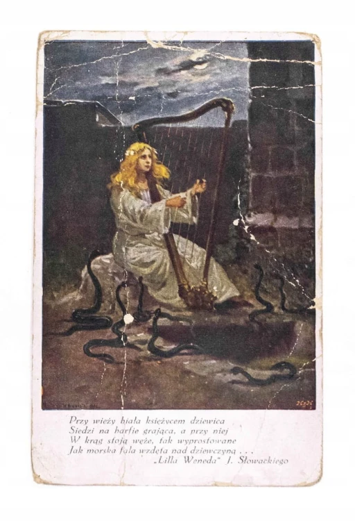 STARA POCZTÓWKA - LILLA WENEDA, A. SETKOWICZ, KRAKÓW II RP