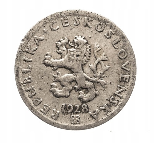 CZECHOSŁOWACJA 20 HALERZY 1928 ROK st.3