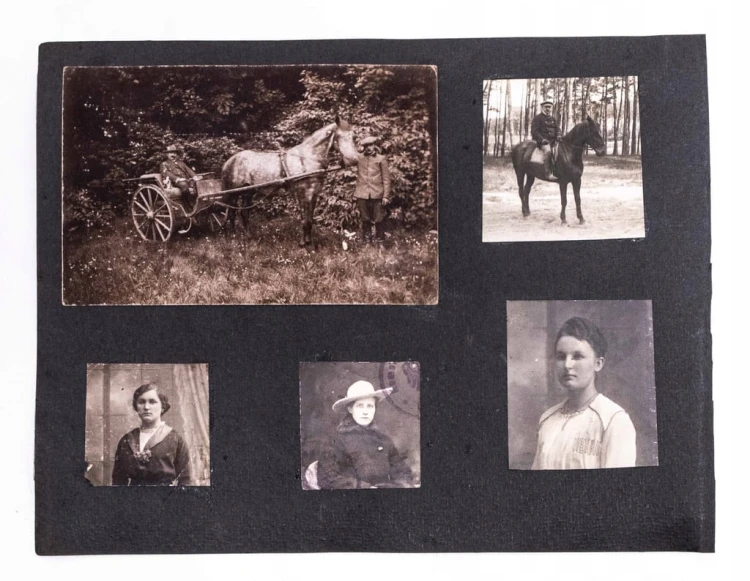 STARE FOTOGRAFIE - POLACY W MUDNURACH PRUSKICH, I WOJSNA ŚWIATOWA
