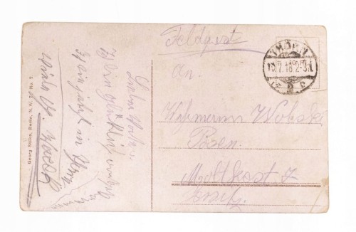 TORUŃ - ZAMEK GDANISKO 1918, FELDPOST