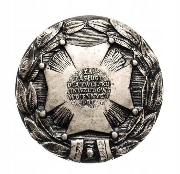 MEDAL ZA ZASŁUGI DLA ZWIĄZKU INWALIDÓW WOJENNYCH PRL