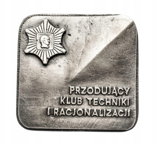 MEDAL 3 MIEJSCE, PRZODUJĄCY KLUB TECHNIKI I RACJONALIZACJI, HCP POZNAŃ 1976