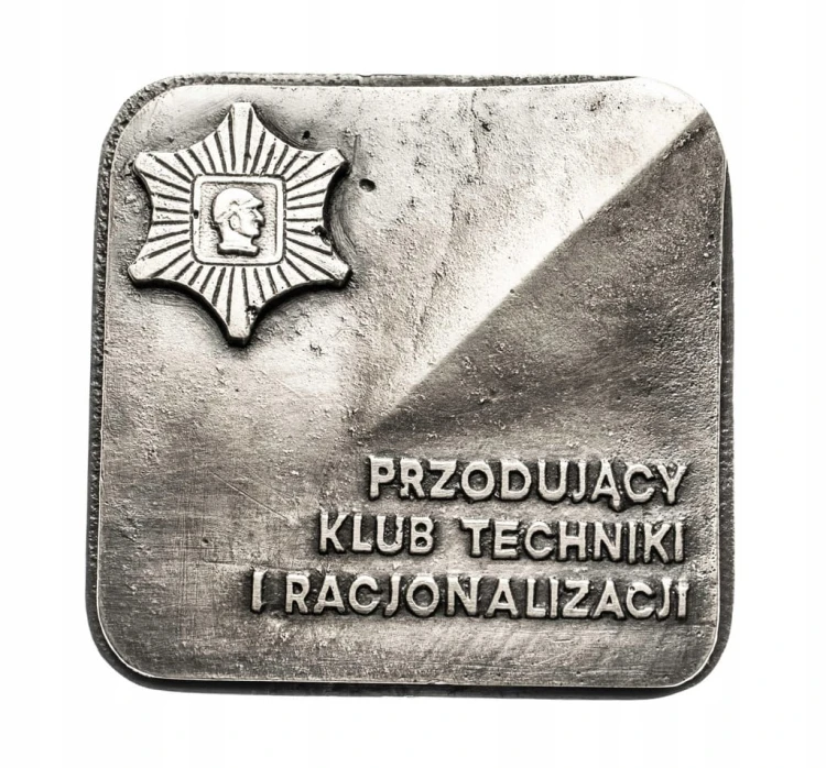 MEDAL 3 MIEJSCE, PRZODUJĄCY KLUB TECHNIKI I RACJONALIZACJI, HCP POZNAŃ 1976