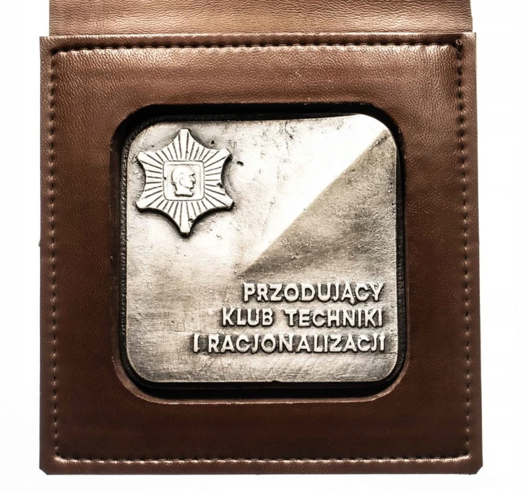 MEDAL 3 MIEJSCE, PRZODUJĄCY KLUB TECHNIKI I RACJONALIZACJI, HCP POZNAŃ 1976