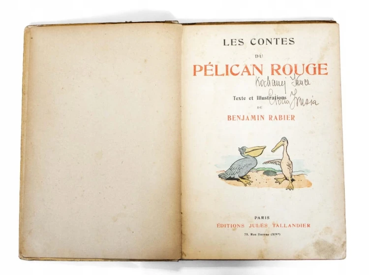 STARA BAJKA FRANCUSKA LES COUNTES DU PELICAN ROUGE