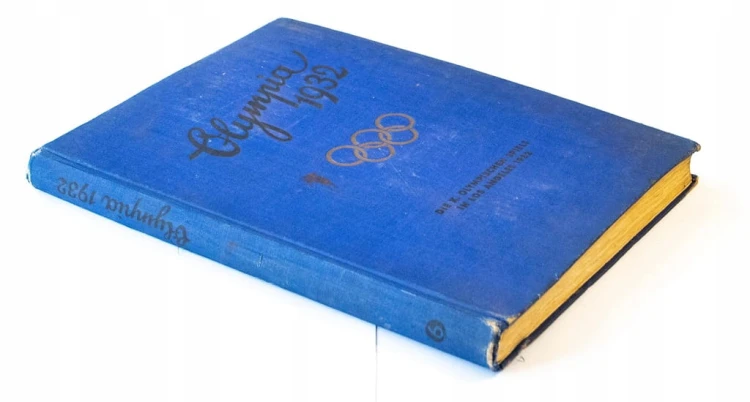 STARA KSIĄŻKA NIEMIECKA OLIMPIADA 1932 LOS ANGELES