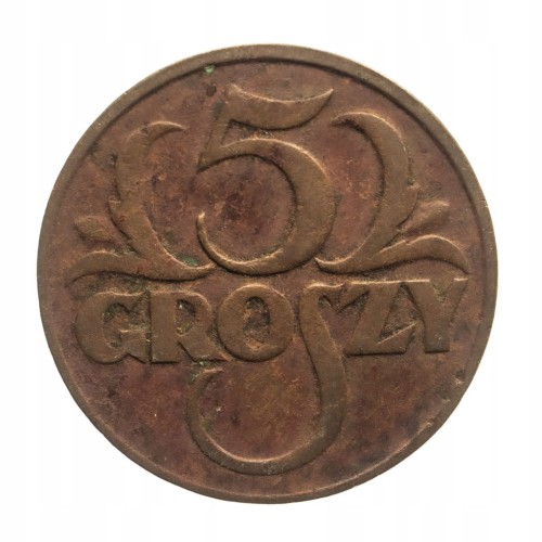 Polska, II Rzeczpospolita (1918-1939), 5 groszy 1931, Warszawa