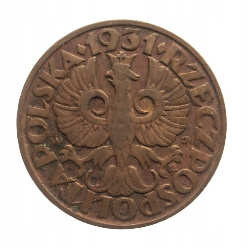 Polska, II Rzeczpospolita (1918-1939), 5 groszy 1931, Warszawa