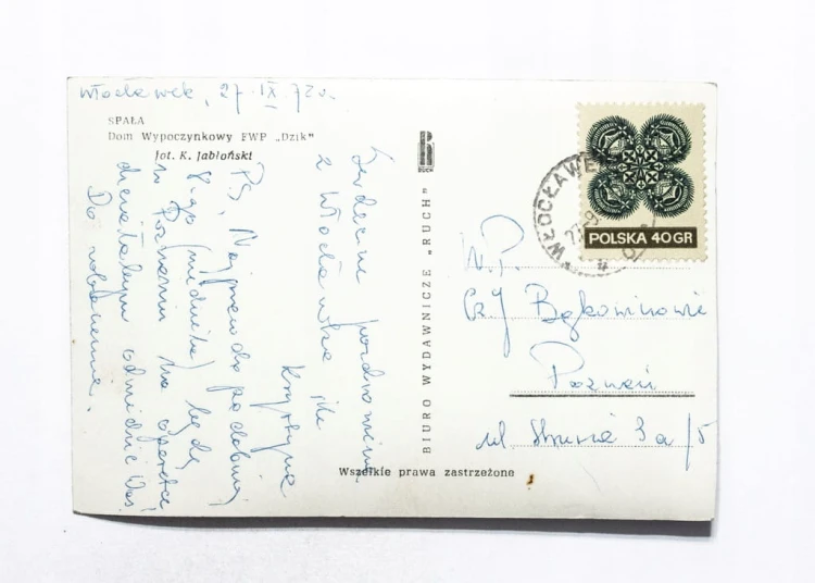 SPAŁA - DOM WYPOCZYNOWY FWP DZIK 1972