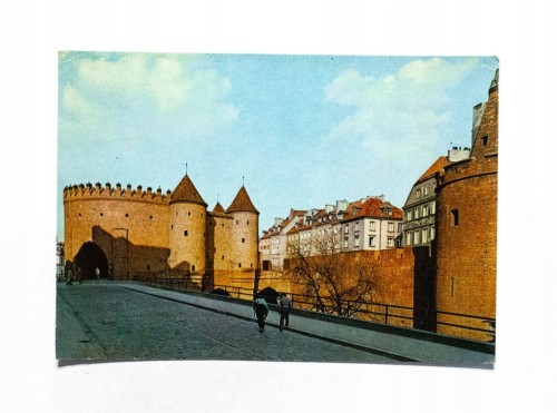 WARSZAWA - MURY STAROMIEJSKIE Z BARBAKANEM 1967