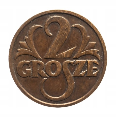 Polska, II Rzeczpospolita (1918-1939), 2 grosze 1928, Warszawa