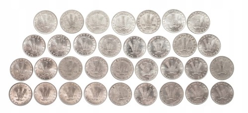 Węgry, zestaw monet obiegowych, 20 fillerów 1953-1989