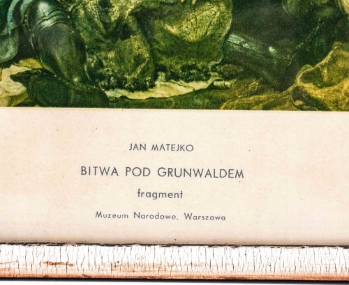 STARY OBRAZ - JAN MATEJKO, BITWA POD GRUNWALDEM