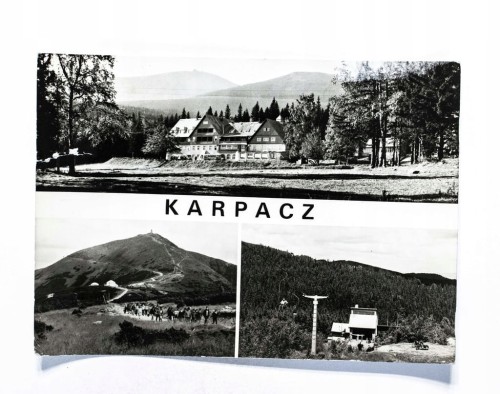 KARPACZ - HOTEL GÓRSKI ORLINEK, ŚNIEŻKA, WYCIĄG NA KOPĘ 1973