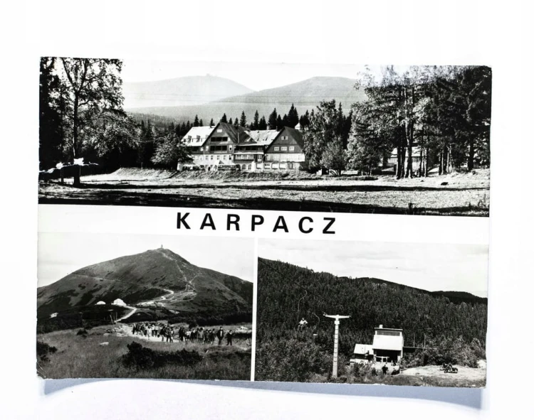 KARPACZ - HOTEL GÓRSKI ORLINEK, ŚNIEŻKA, WYCIĄG NA KOPĘ 1973