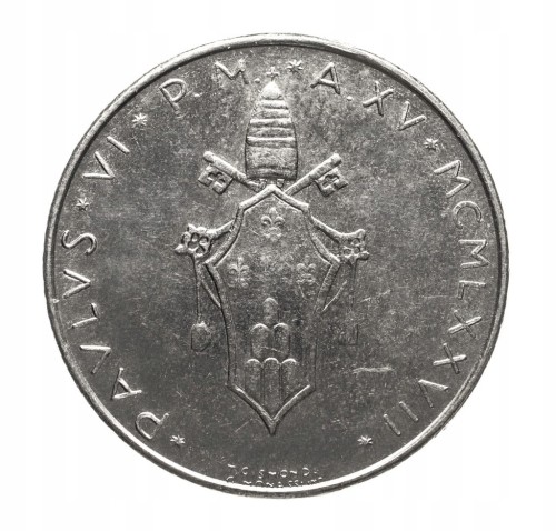 WATYKAN PAWEŁ VI 50 LIRÓW 1977 ROK st.1-