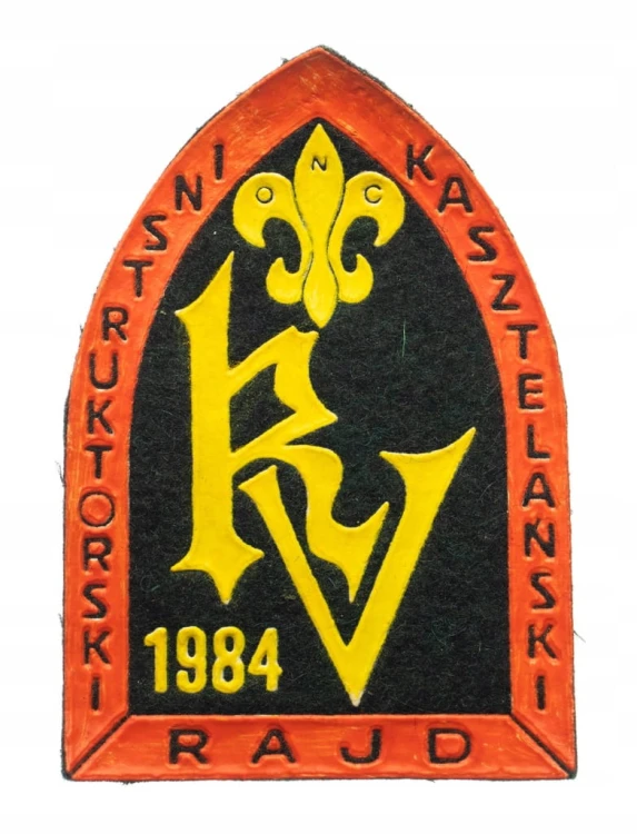 NASZYWKA HARCERSKA - INSTRUKTORSKI RAJD KASZTELAŃSKI 1984