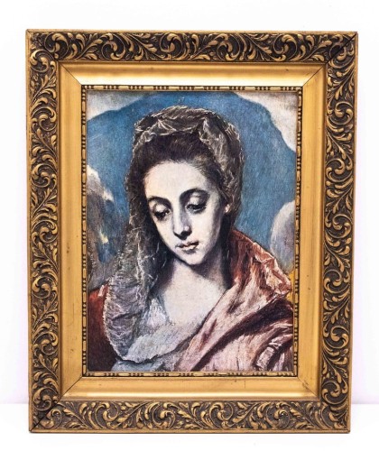 STARY OBRAZ (druk) - ŚWIĘTA RODZINA, EL GRECO