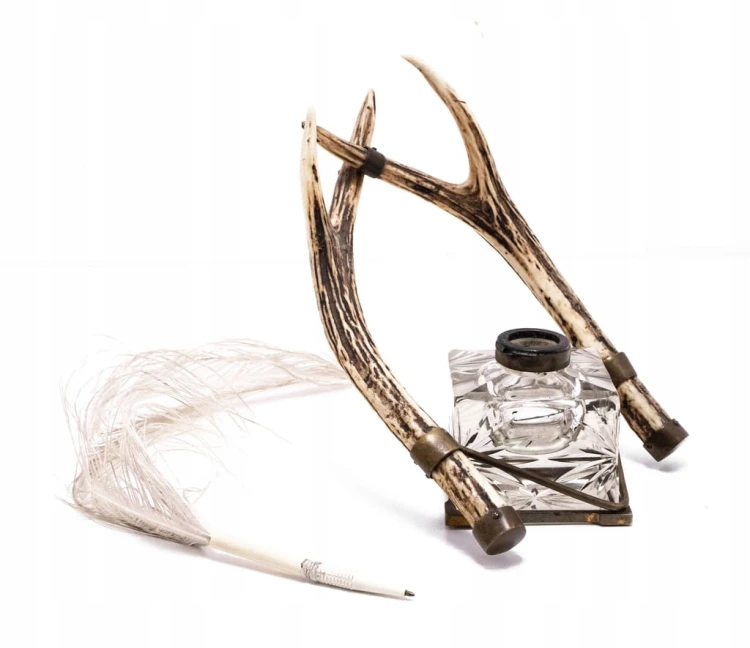 STARY KAŁAMARZ Z POROŻEM