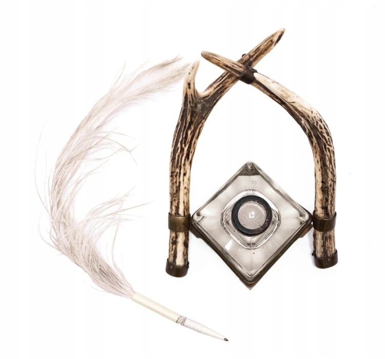 STARY KAŁAMARZ Z POROŻEM