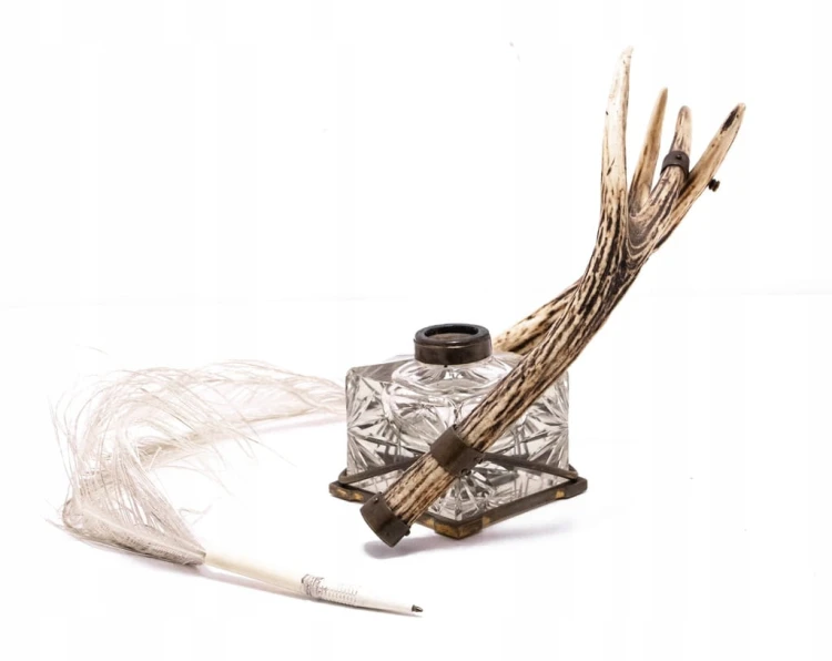 STARY KAŁAMARZ Z POROŻEM