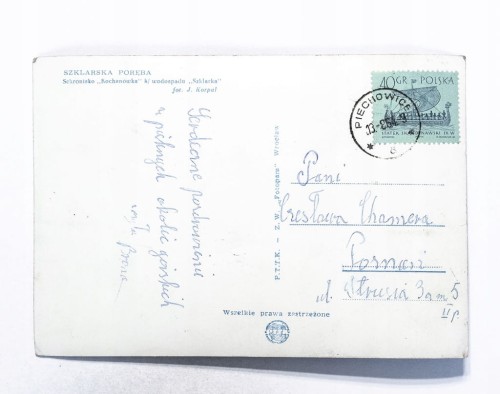 SZKLARSKA PORĘBA - SCHRONISKO KOCHANÓWKA 1964