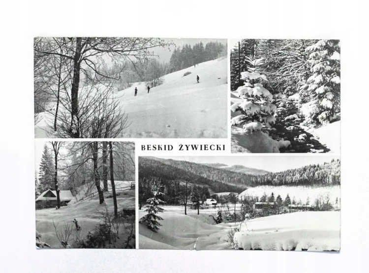 BESKID ŻYWIECKI - KRAJOBRAZY ZIMOWE 1978