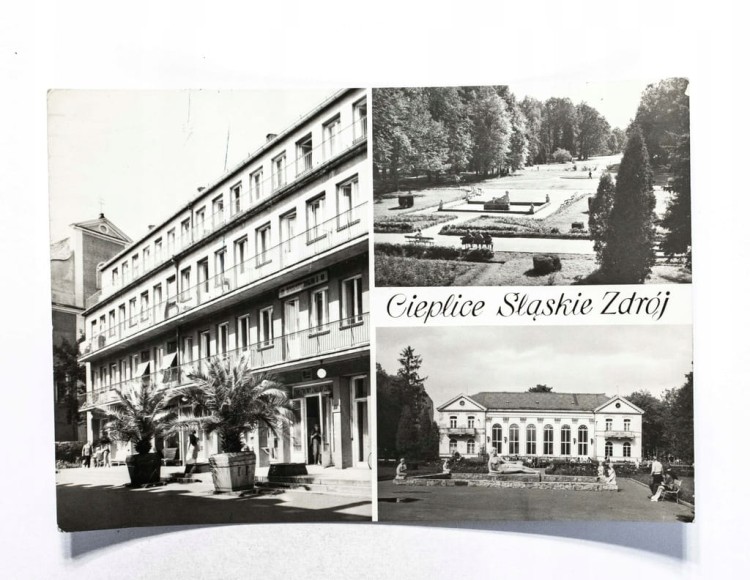 CIEPLICE ŚLĄSKIE ZDRÓJ - SANATORIUM, PARK ZDROJOWY l. 60