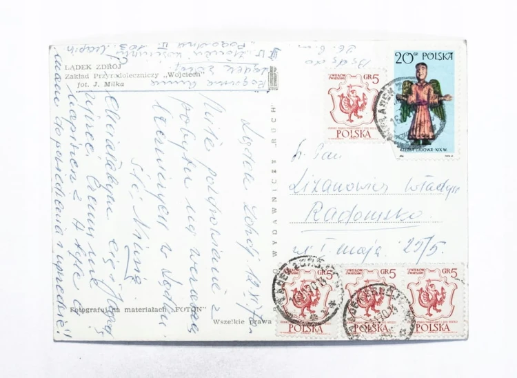 LĄDEK ZDRÓJ - ZAKŁAD PRZYRODOLECZNICZY WOJCIECH 1970