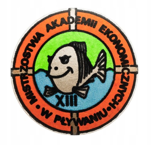 ODZNAKA PRZYPINKA, XIII MISTRZOSTWA AKADEMII EKONOMICZNYCH W PŁYWANIU