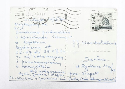 WROCŁAW - RATUSZ 1970