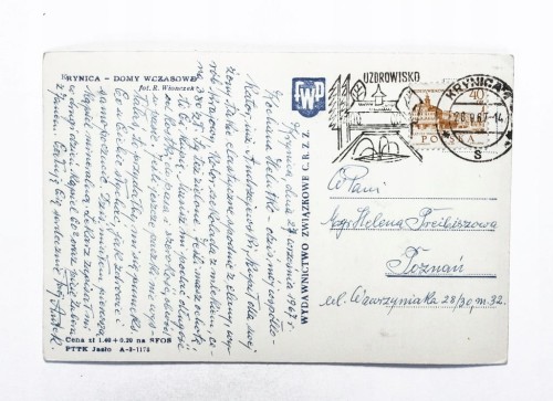 KRYNICA - DOMY WCZASOWE 1967