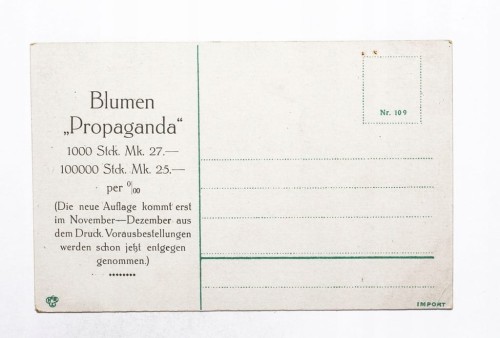STARA POCZTÓWKA - KWIAT l. 20