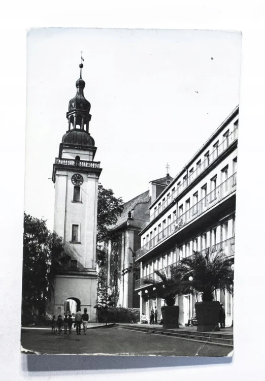 CIEPLICE ŚLĄSKIE ZDRÓJ - KOŚCIÓŁ, DZWONNICA, SANATORIUM I 1969