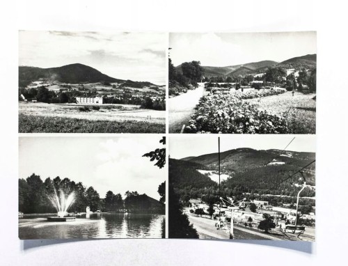 USTROŃ - DOM WYPOCZYNKOWY KOPALNI ZIEMOWIT, BASEN, PARK, WYCIĄG 1973