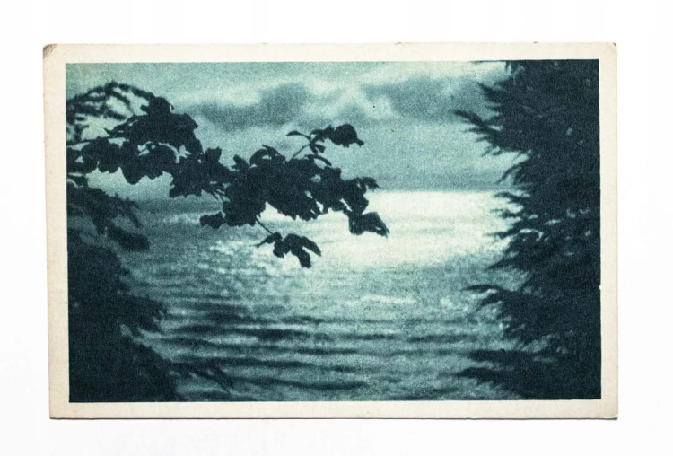STARA POCZTÓWKA - MORZE 1952