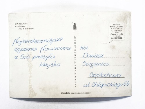 ZWARDOŃ - PANORAMA, KRAJOBRAZ l. 70