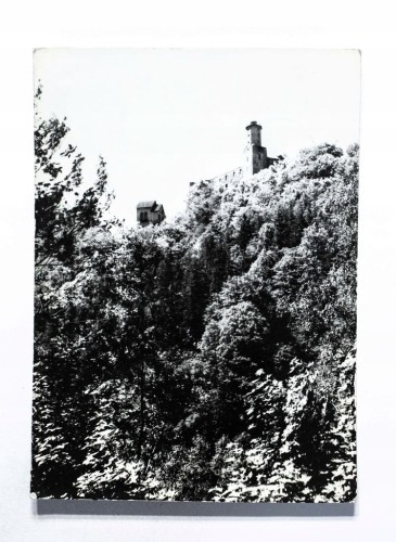 ZAGÓRZE ŚLĄSKIE - WIDOK NA ZAMEK 1962