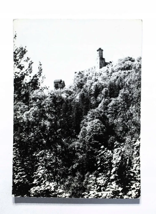 ZAGÓRZE ŚLĄSKIE - WIDOK NA ZAMEK 1962