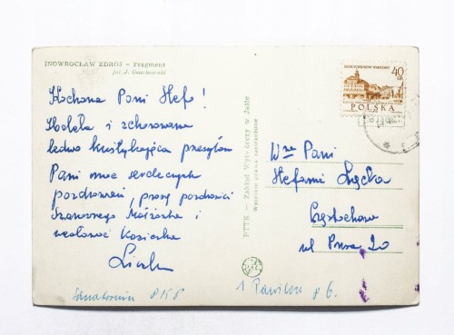 INOWROCŁAW ZDRÓJ - FRAGMENT MIASTA l. 60