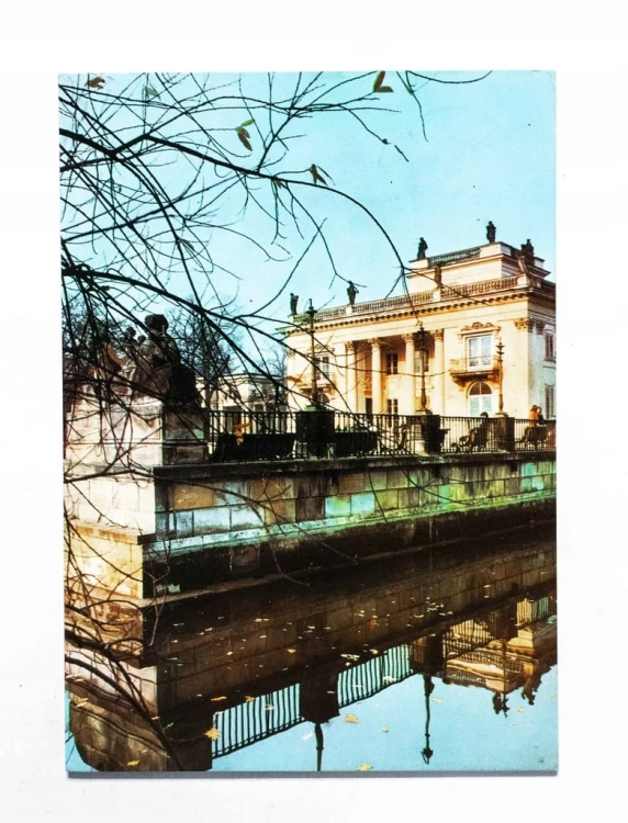 WARSZAWA - PAŁAC W ŁAZIENKACH 1970